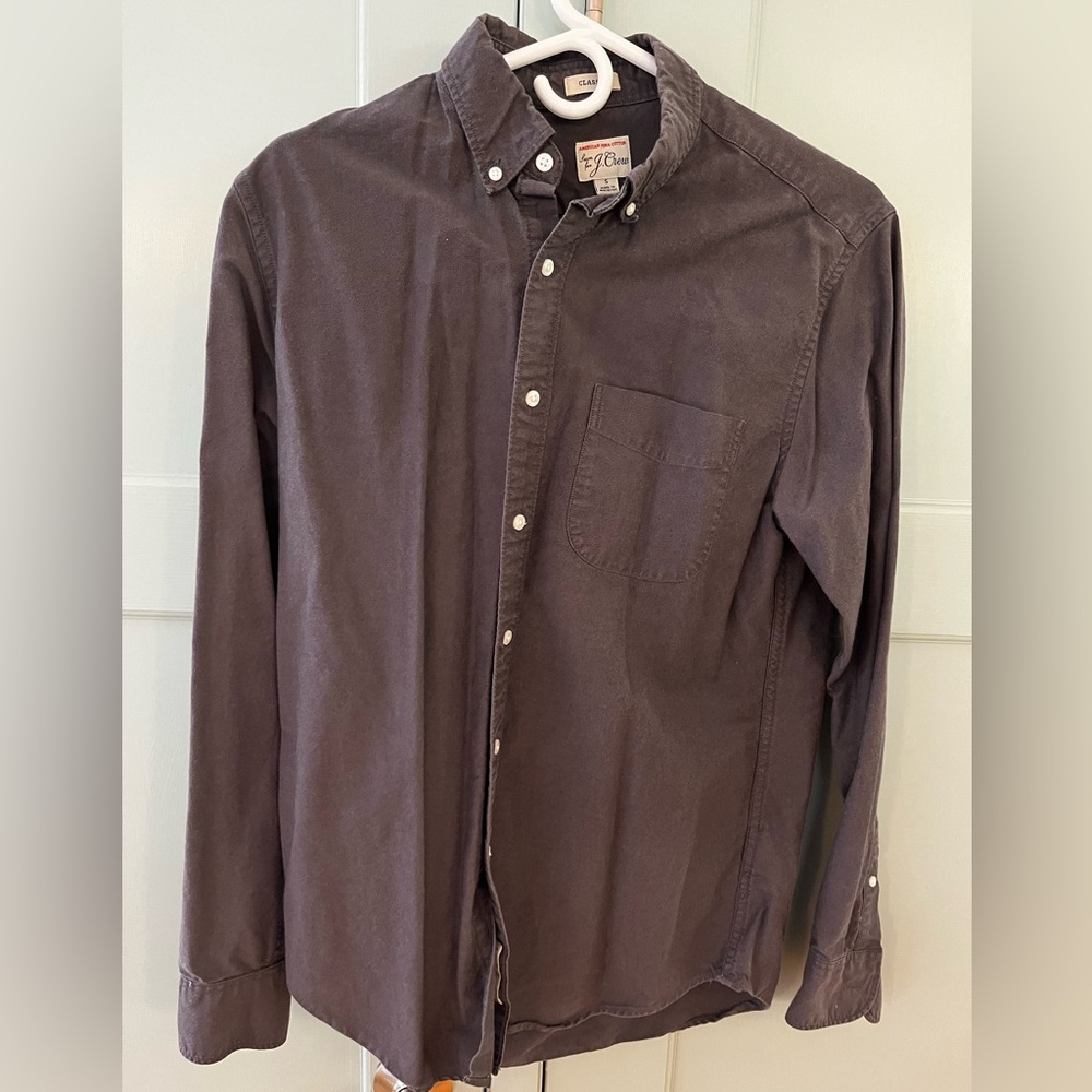 JCrew Pima Cotton Men’s small dark gray